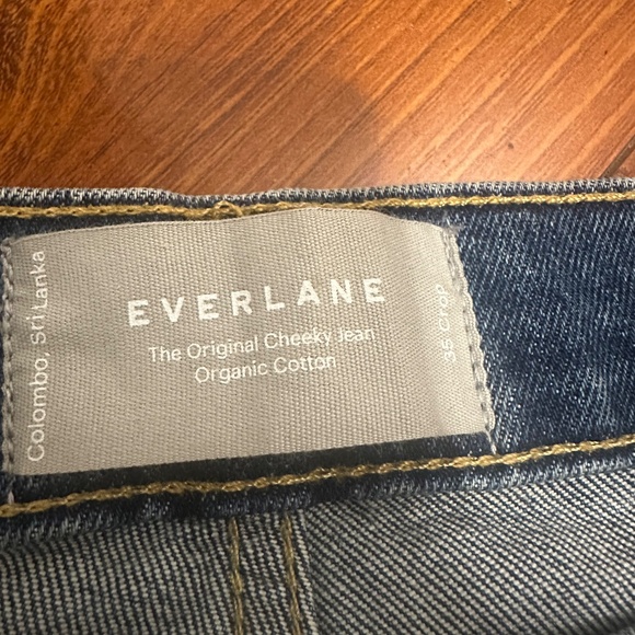 Everlane The Original Cheeky Jean – Size 35 – High Rise - Picture 8 of 9